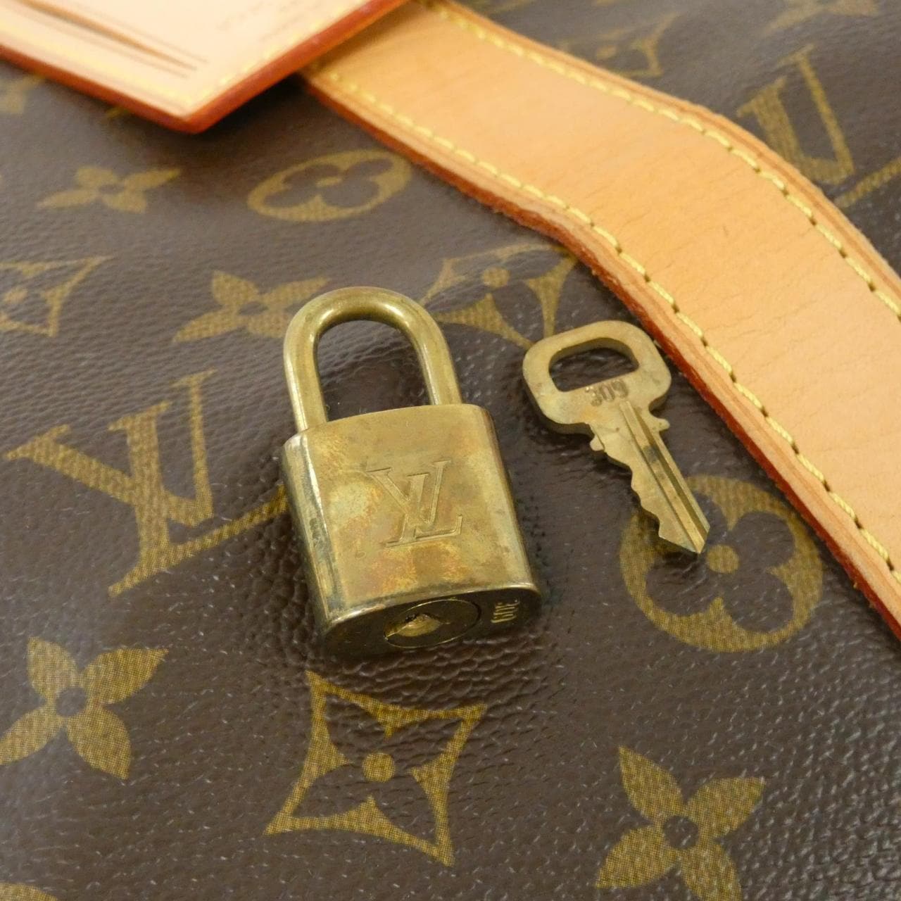 LOUIS VUITTON Monogram Keepall 45 公分 M41428 波士頓包