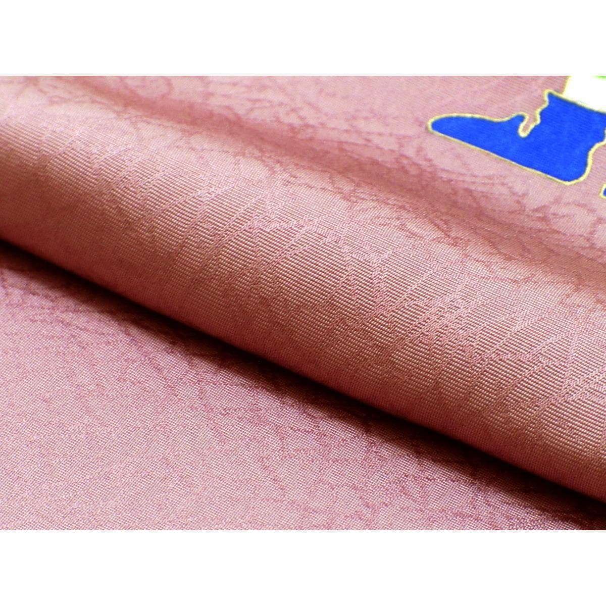 名古屋帯　京袋　染帯　友禅金彩加工