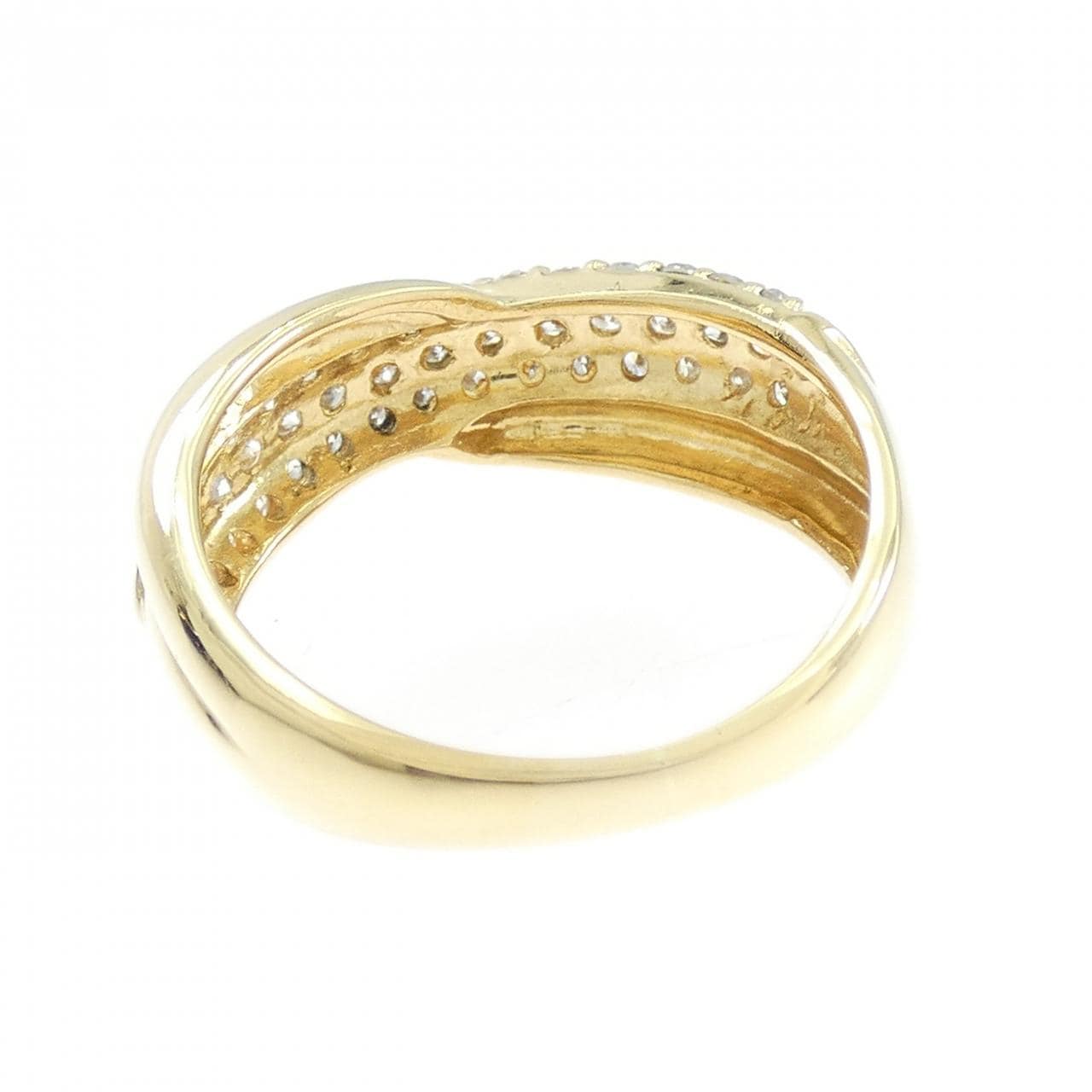 K18YG ダイヤモンド リング 0.50CT