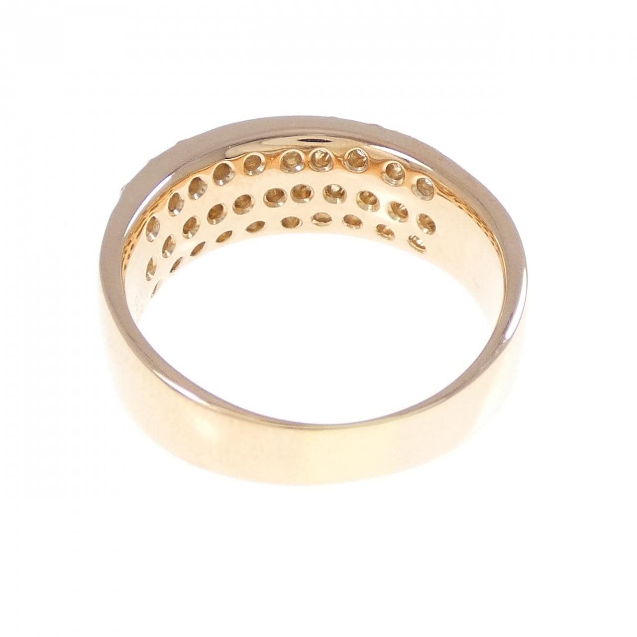 K18PG ダイヤモンド リング 1.54CT