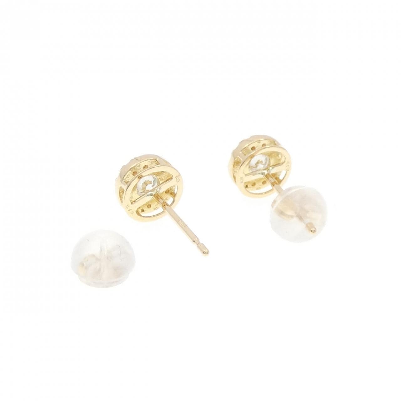 【リメイク】K18YG ダイヤモンド ピアス 0.30CT