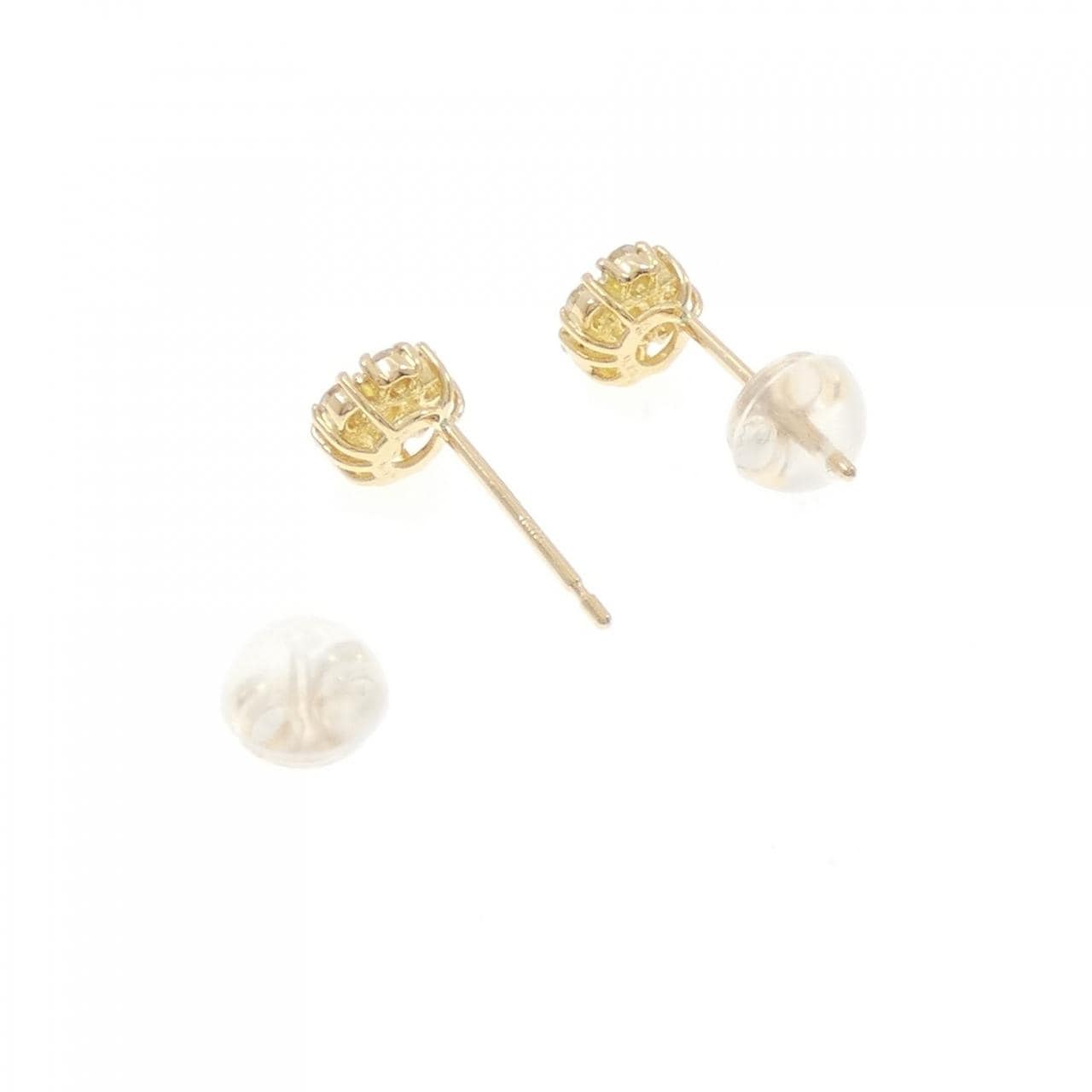 【リメイク】K18YG ダイヤモンド ピアス 0.30CT