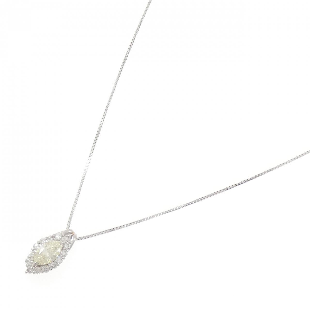 PT900/PT850 ダイヤモンド ネックレス 0.56CT