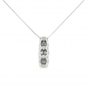 PT900/PT850 アレキサンドライト ネックレス 0.37CT