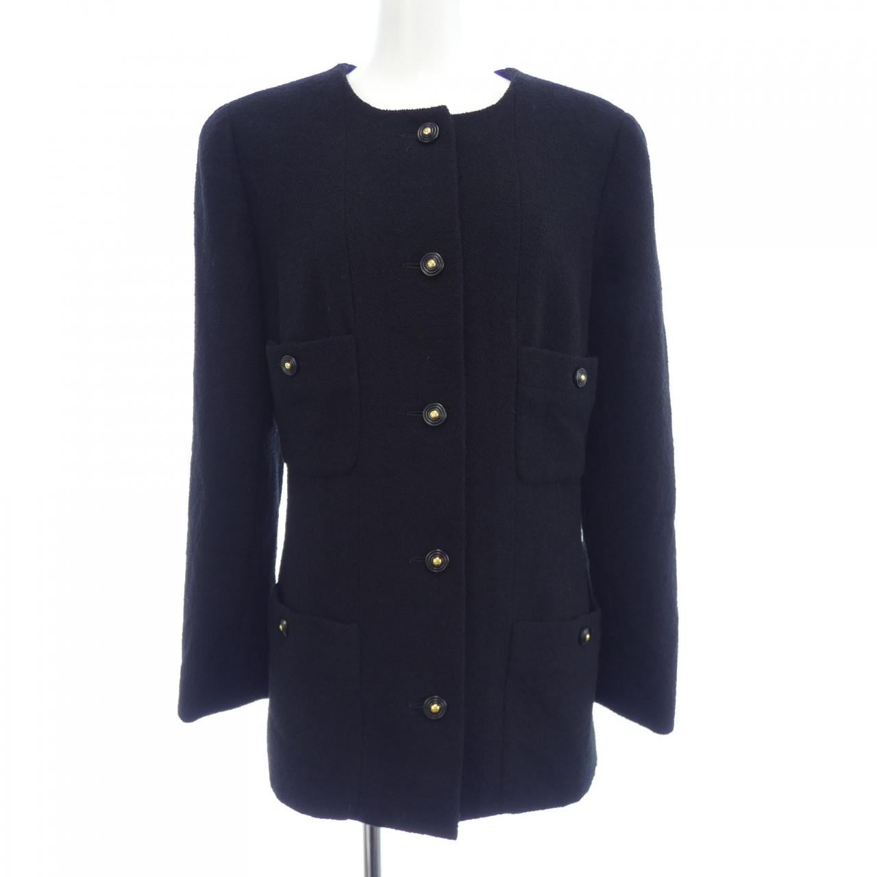 【ヴィンテージ】シャネル CHANEL P05939V04346 95A ノーカラージャケット