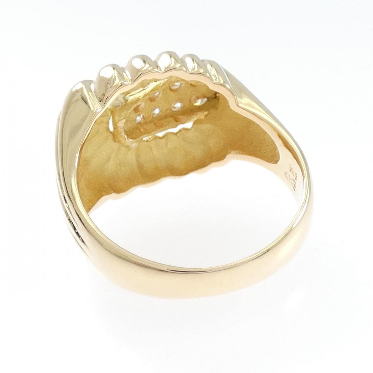 K18YG ダイヤモンド リング 0.20CT