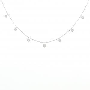 K18WG ダイヤモンド ネックレス 0.50CT