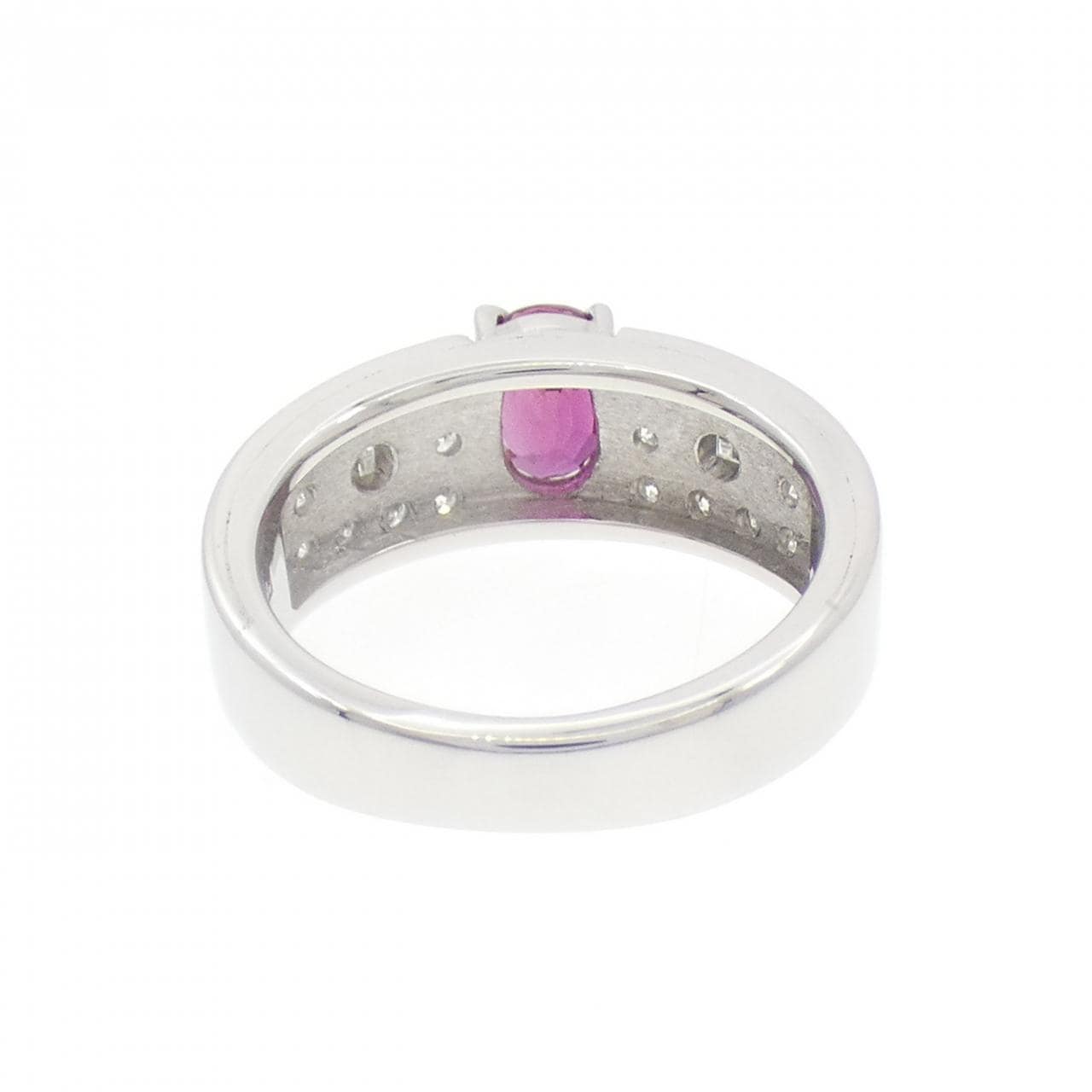 PT900 ルビー リング 1.00CT