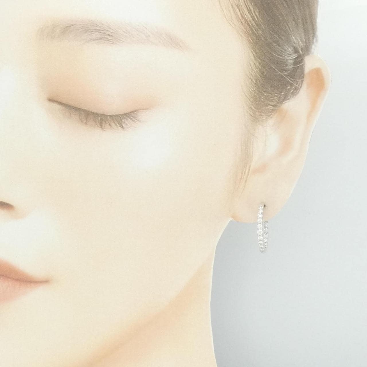 GSTV ダイヤモンド ピアス 1.00CT