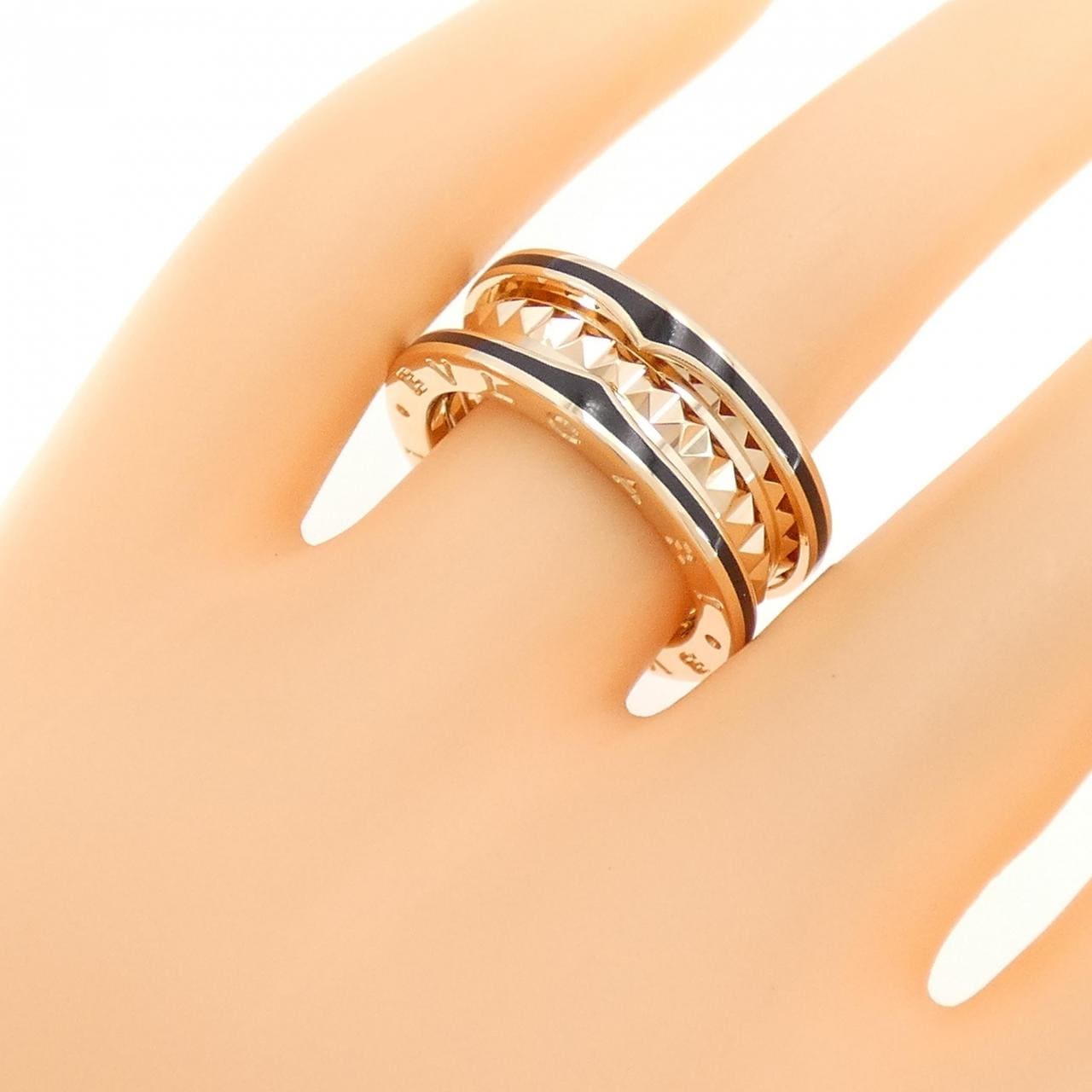 BVLGARI B.zero1鎖2環戒指