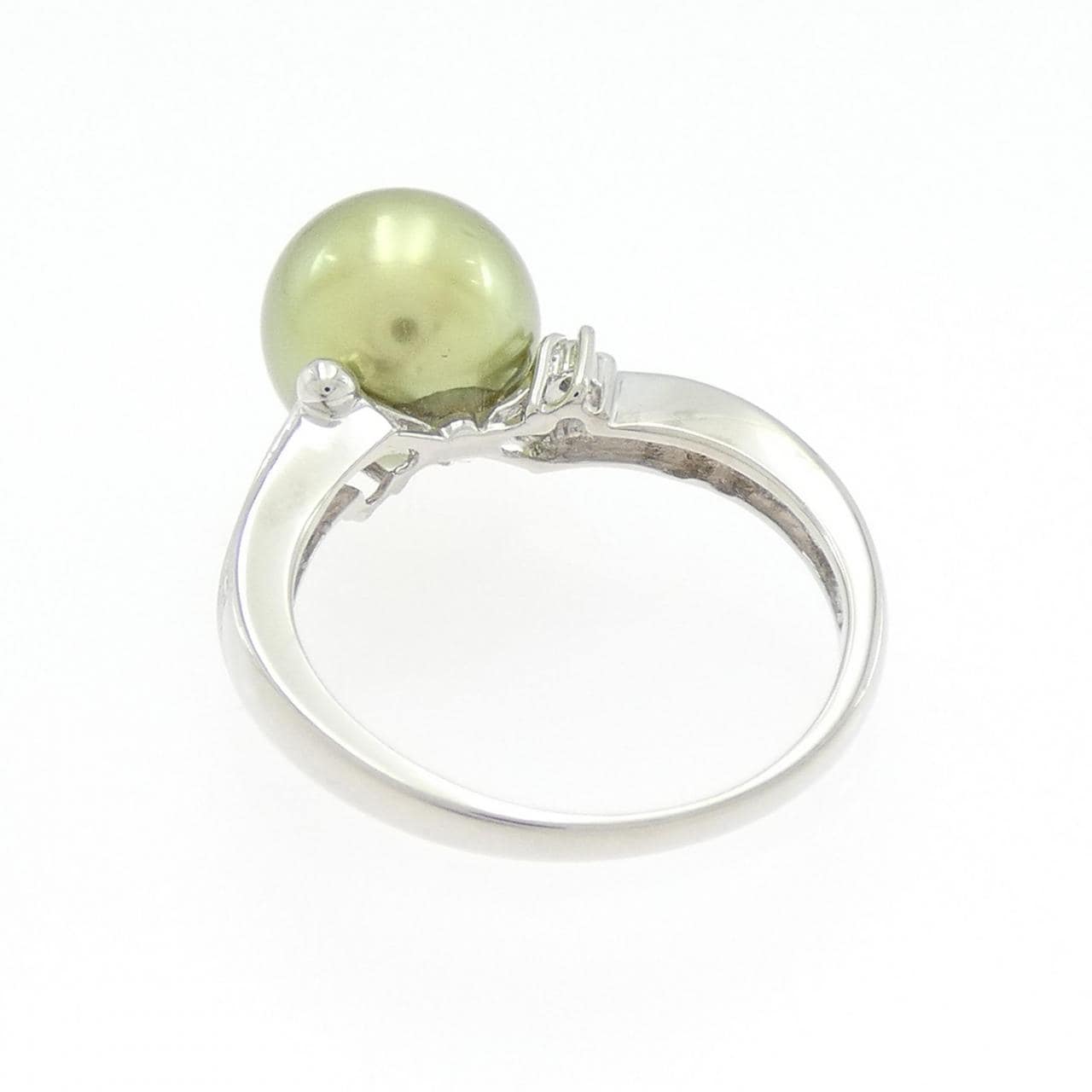 PT900 黒蝶パール リング 9.3mm