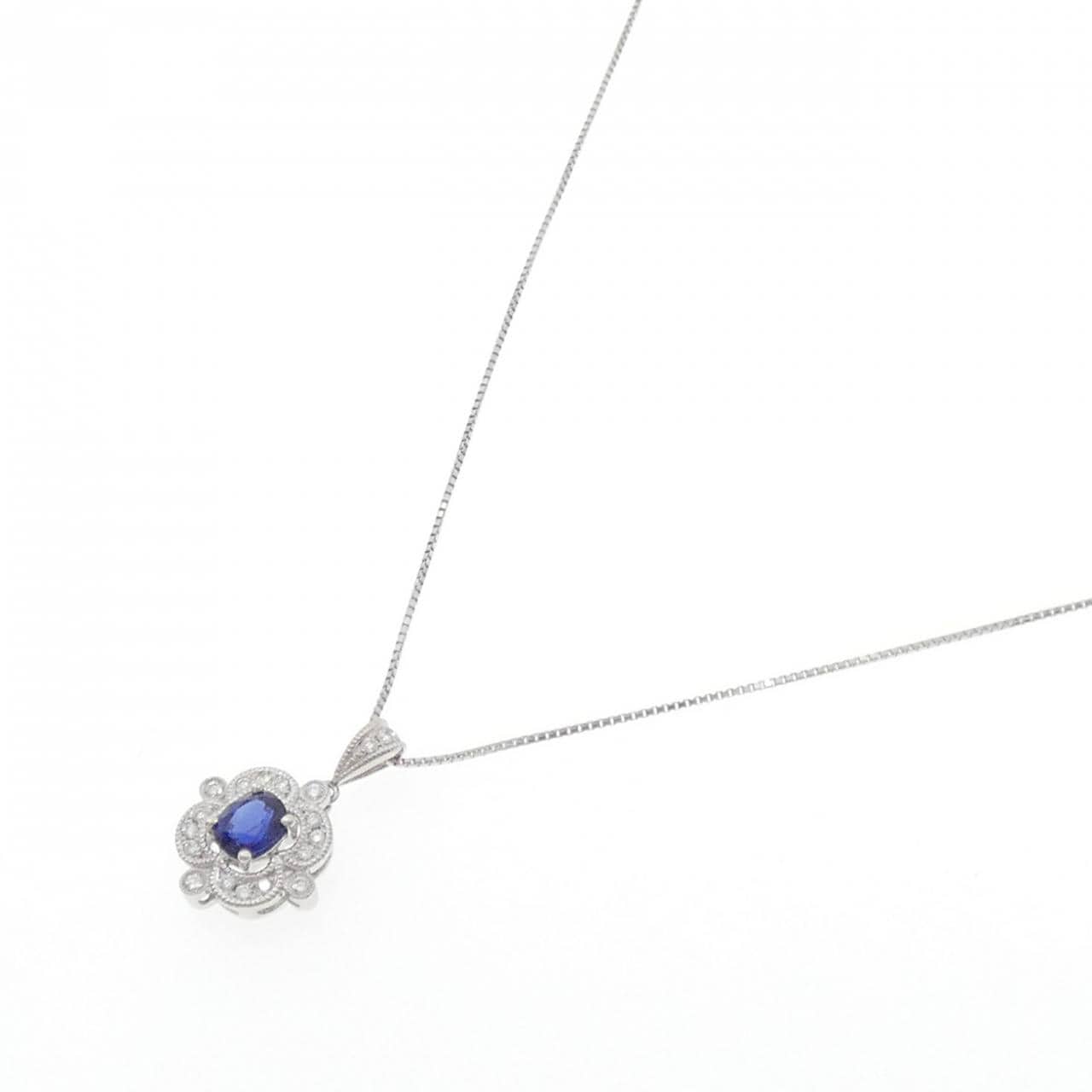 PT900/PT850 サファイヤ ネックレス 1.05CT