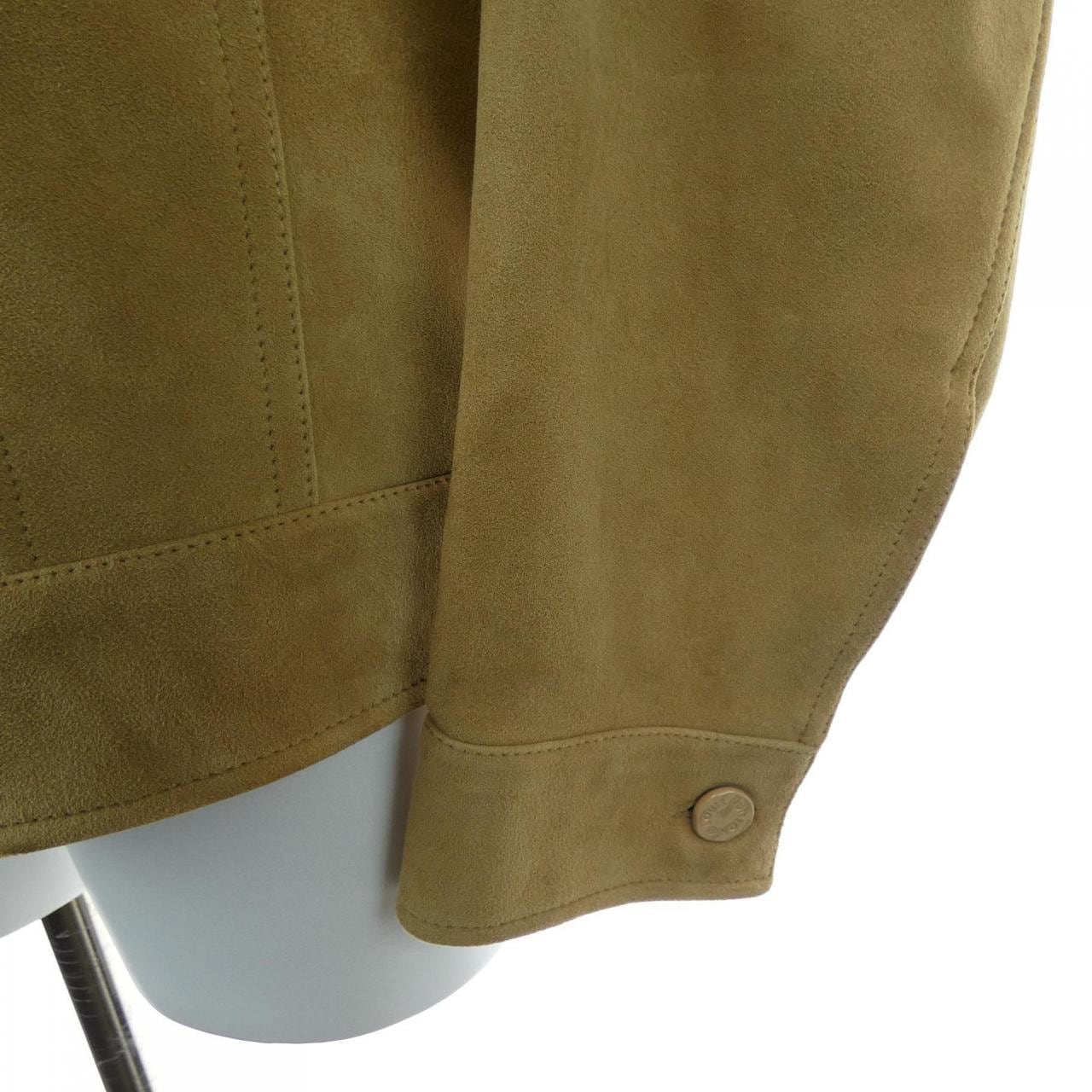 ルイヴィトン LOUIS VUITTON スエードデニムジャケット HKL51EZLN レザージャケット