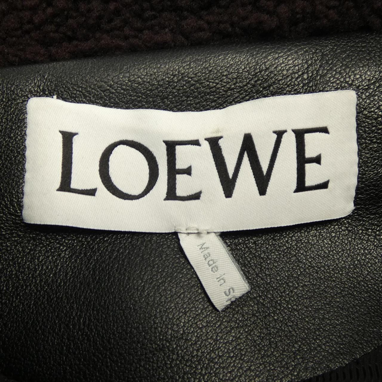 ロエベ LOEWE アナグラム ANAGRAM S359Y34L38 レザージャケット