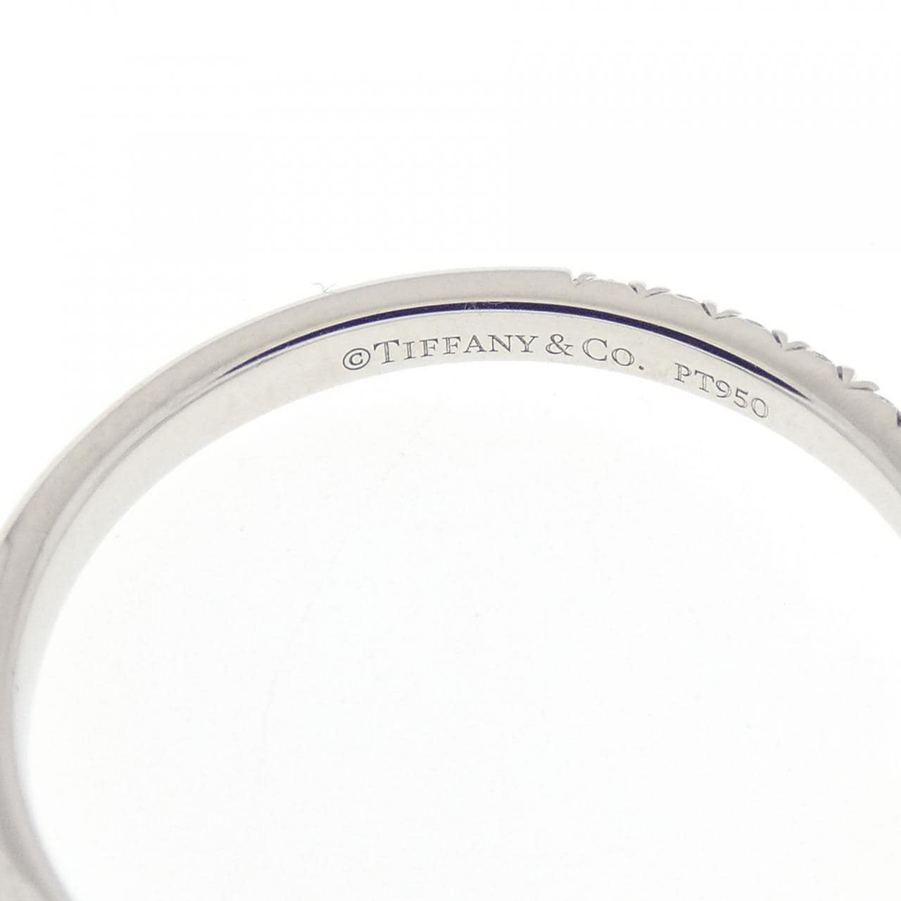 ティファニー ソレスト エメラルドカット リング 0.31CT H VVS1