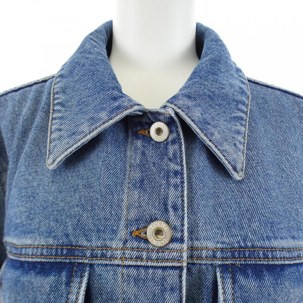 ロエベ LOEWE アナグラムジャケット ANAGRAM S359Y50X23 デニムジャケット