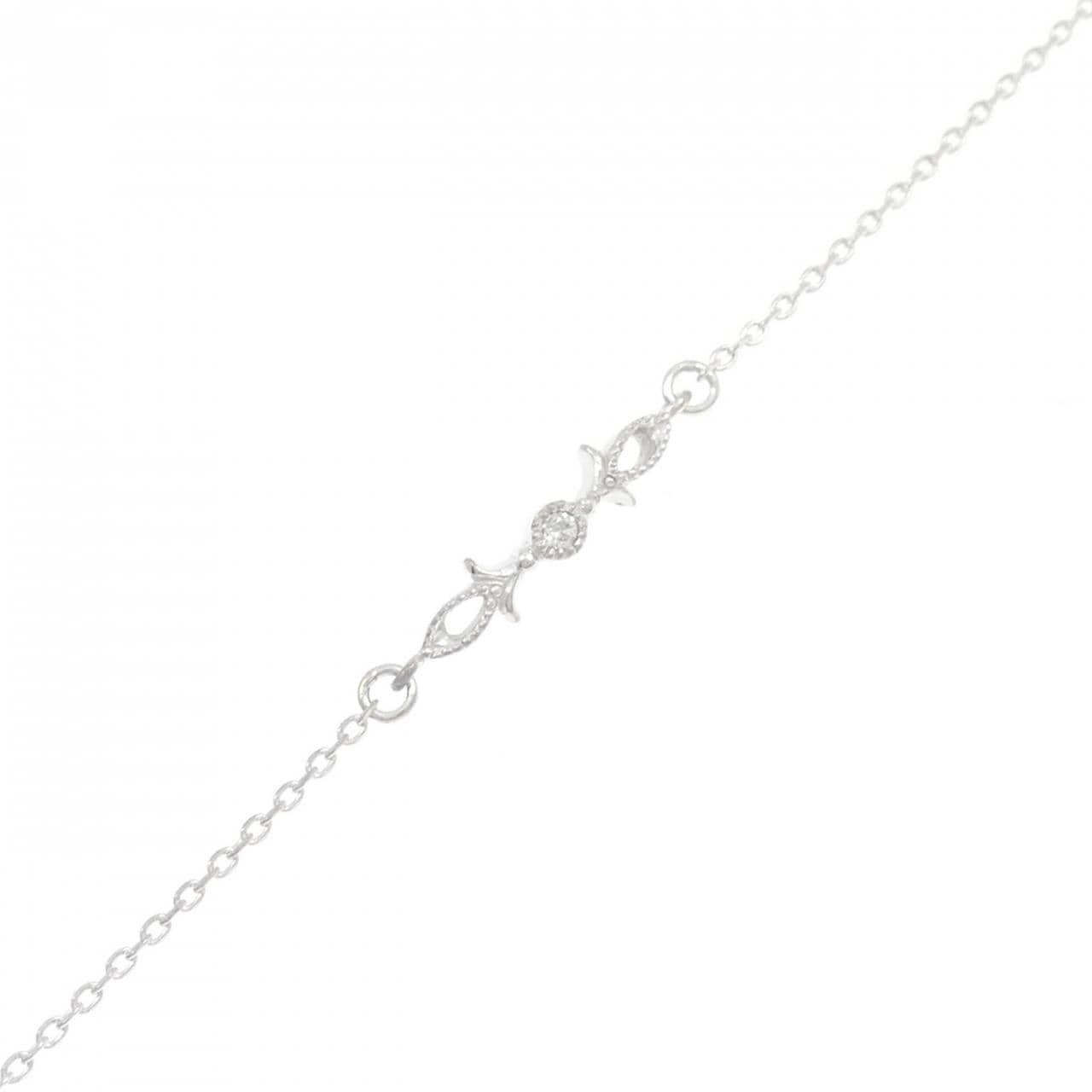 K10WG ダイヤモンド ブレスレット