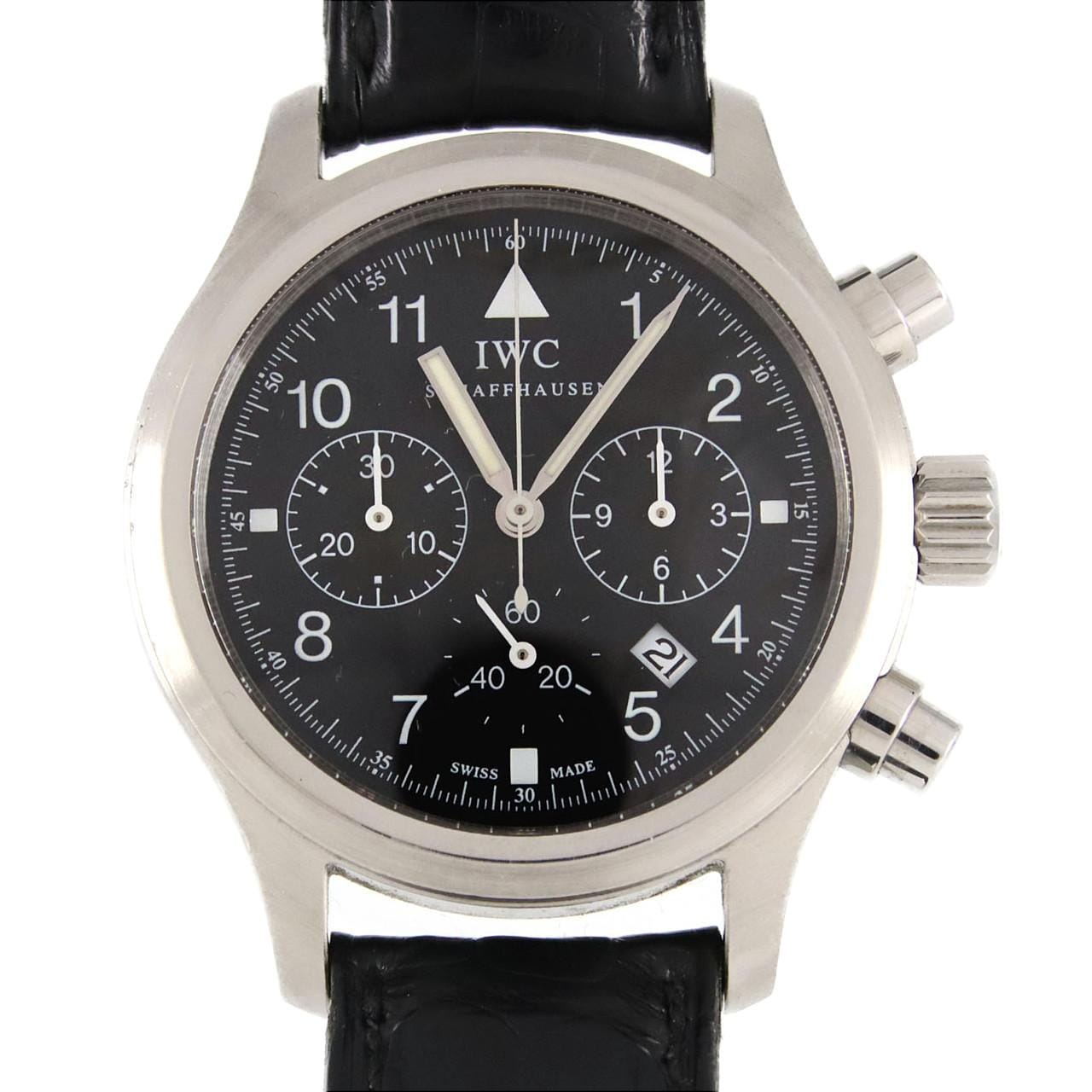 【ノーメンテナンス還元価格】IWC メカニカルフリーガークロノ IW374101 SS クォーツ