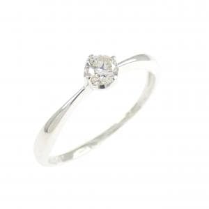K18WG ダイヤモンド リング 0.11CT