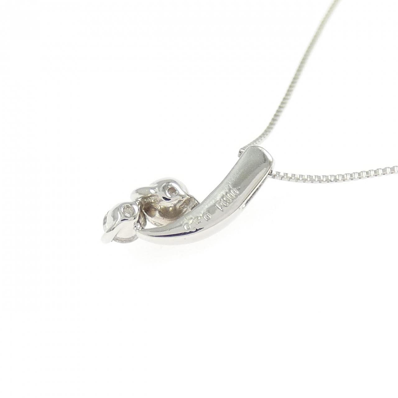 PT900/PT850 ダイヤモンド ネックレス 0.20CT