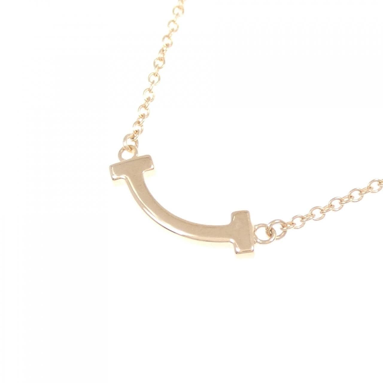 ティファニー Tスマイル ミニ ネックレス