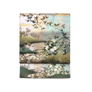 袋帯　甲斐泰造　螺鈿入り