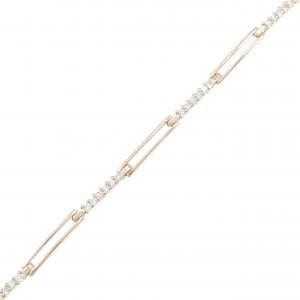 K18PG ダイヤモンド ブレスレット 0.28CT