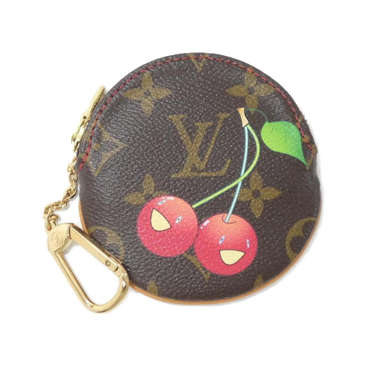 ルイヴィトン モノグラム チェリー ポルト モネ ロン M95043 コインケース
