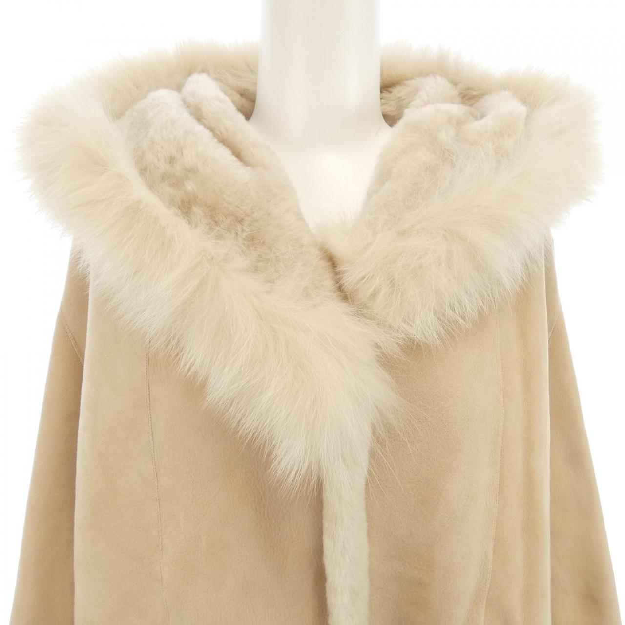 PELL XAVIER Shearling Coat