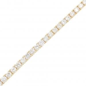 【リメイク】K18YG ダイヤモンド ブレスレット 4.27CT