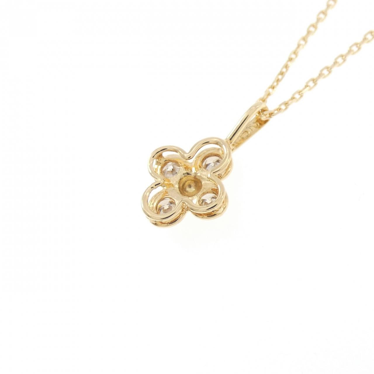 K18YG ダイヤモンド ネックレス 0.20CT