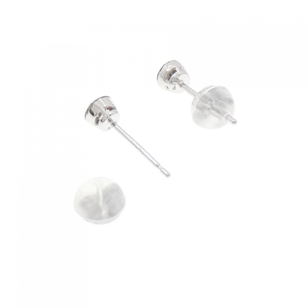 K18WG ダイヤモンド ピアス 0.36CT
