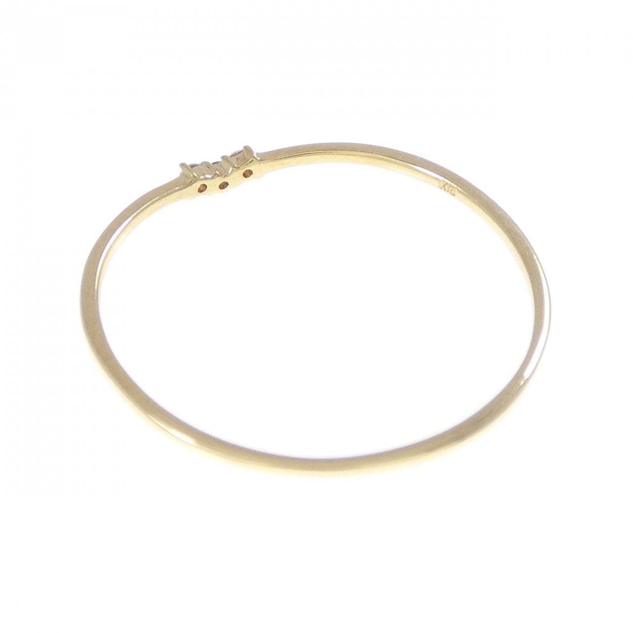 K18YG ダイヤモンド リング 0.03CT