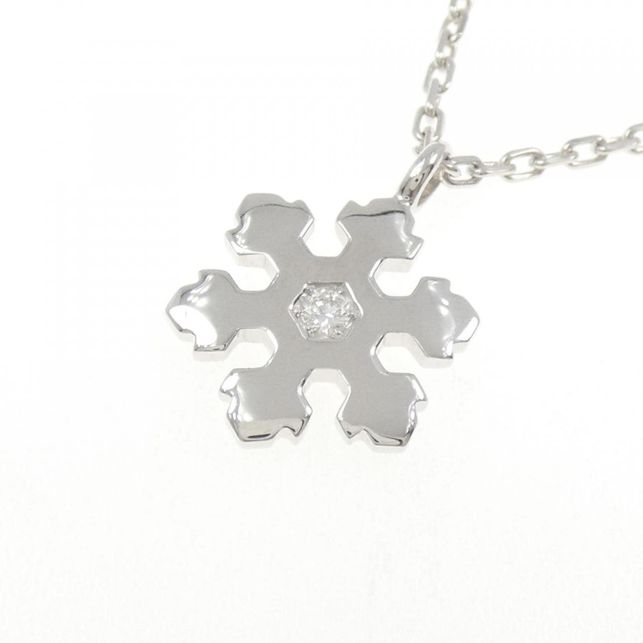 ブルガリ スノーフレイク ネックレス