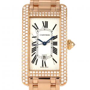 カルティエ タンクアメリカン PG/D WB710003 PG･RG 自動巻
