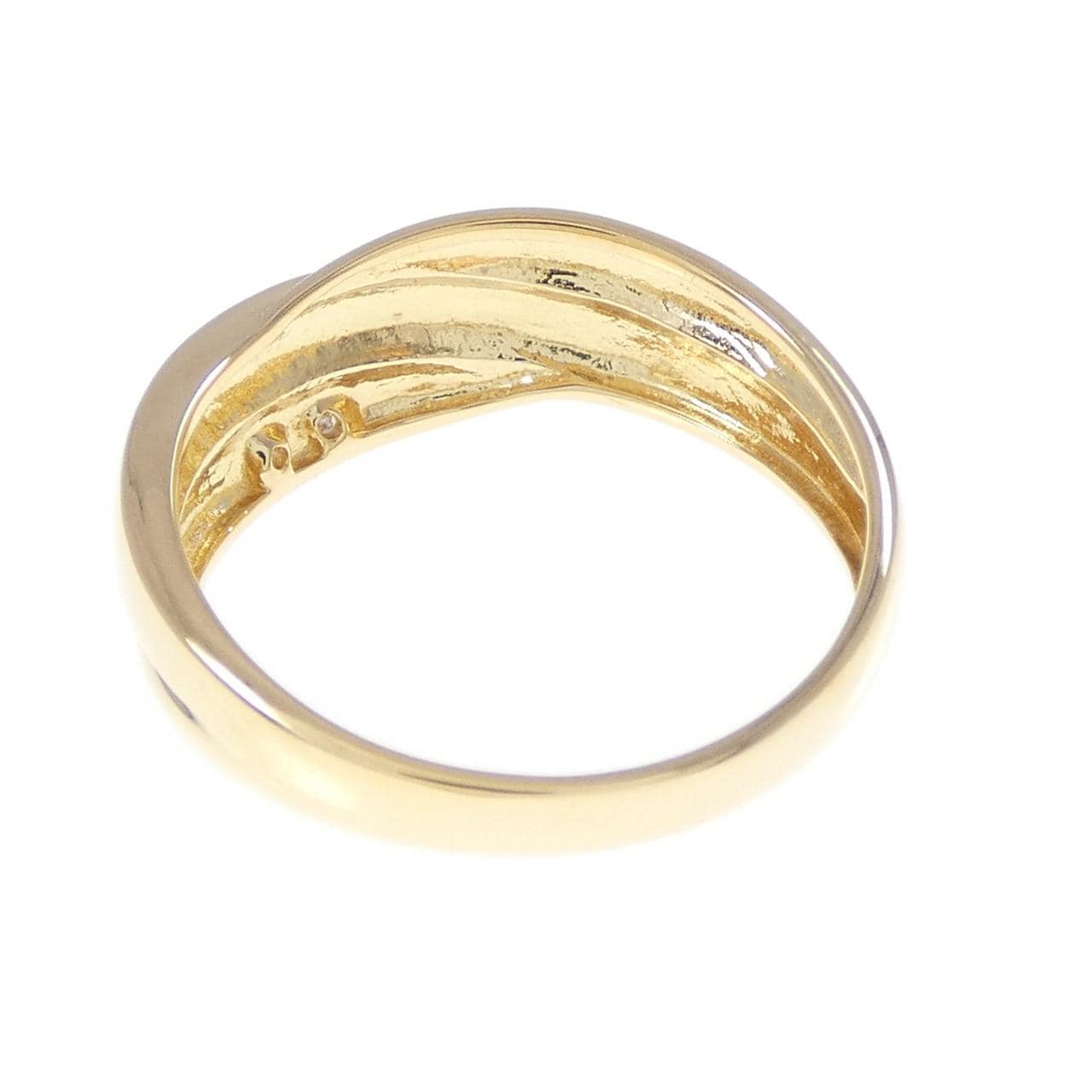 K18YG ダイヤモンド リング