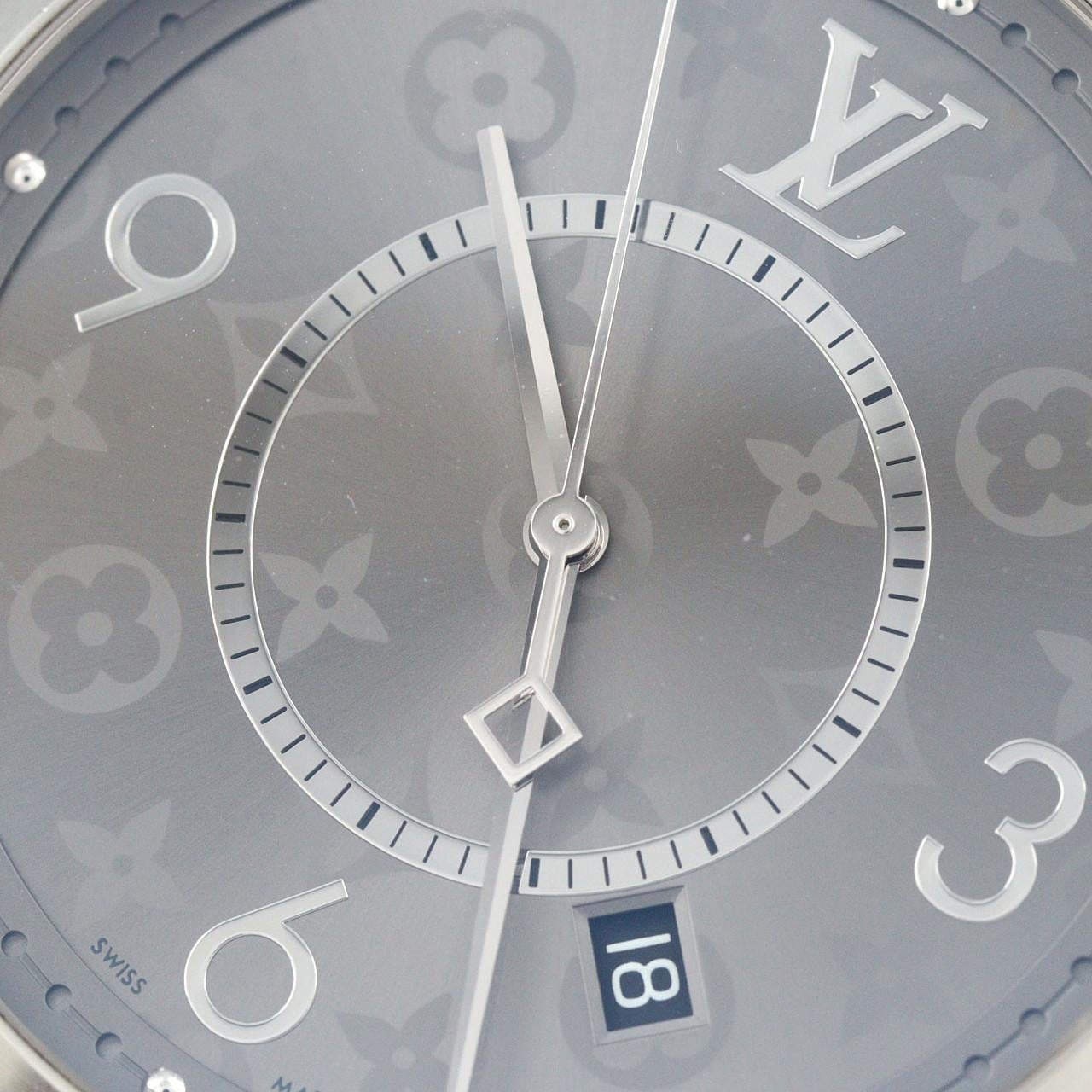 【ノーメンテナンス還元価格】ルイヴィトン タンブールスリムモノグラム Q1DM0 SS クォーツ