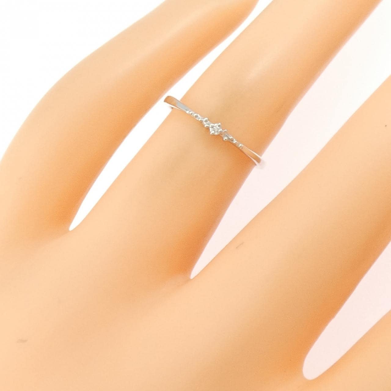 シエナ ロゼ ダイヤモンド リング 0.01CT