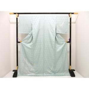 【未使用品】単衣　訪問着　銀彩加工