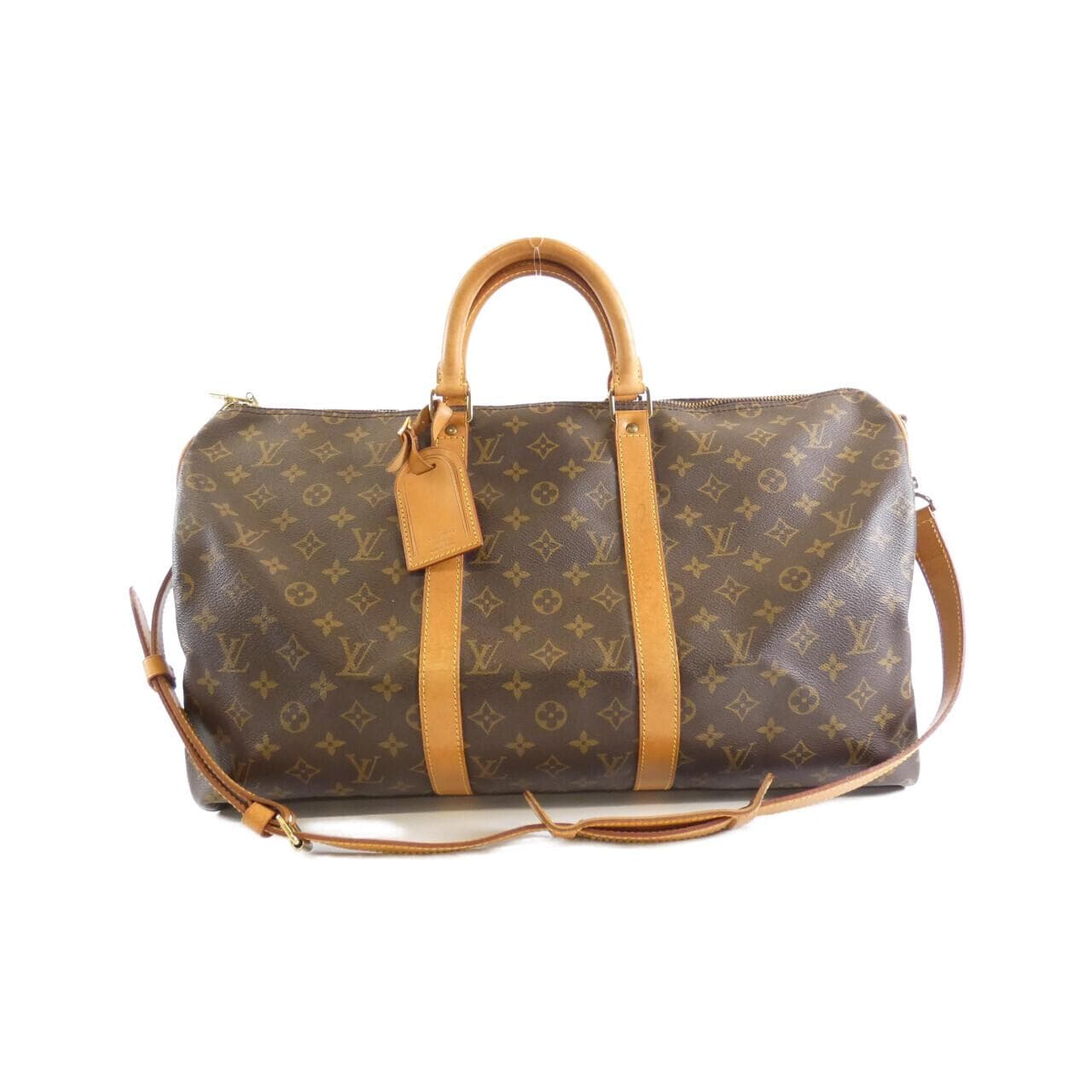 LOUIS VUITTON Monogram Keepall Bandouliere 50 厘米 M41416 波士顿包