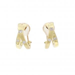K18YG ダイヤモンド ピアス/イヤリング 0.20CT