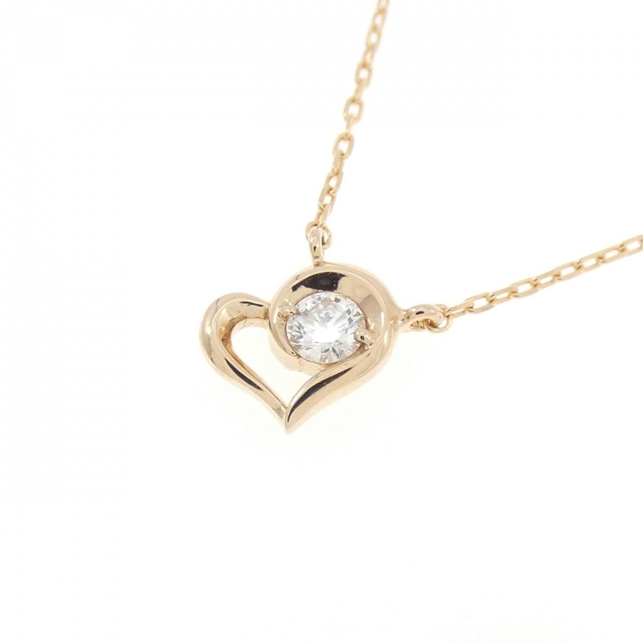 STAR JEWELRY心形钻石项链 0.05 克拉