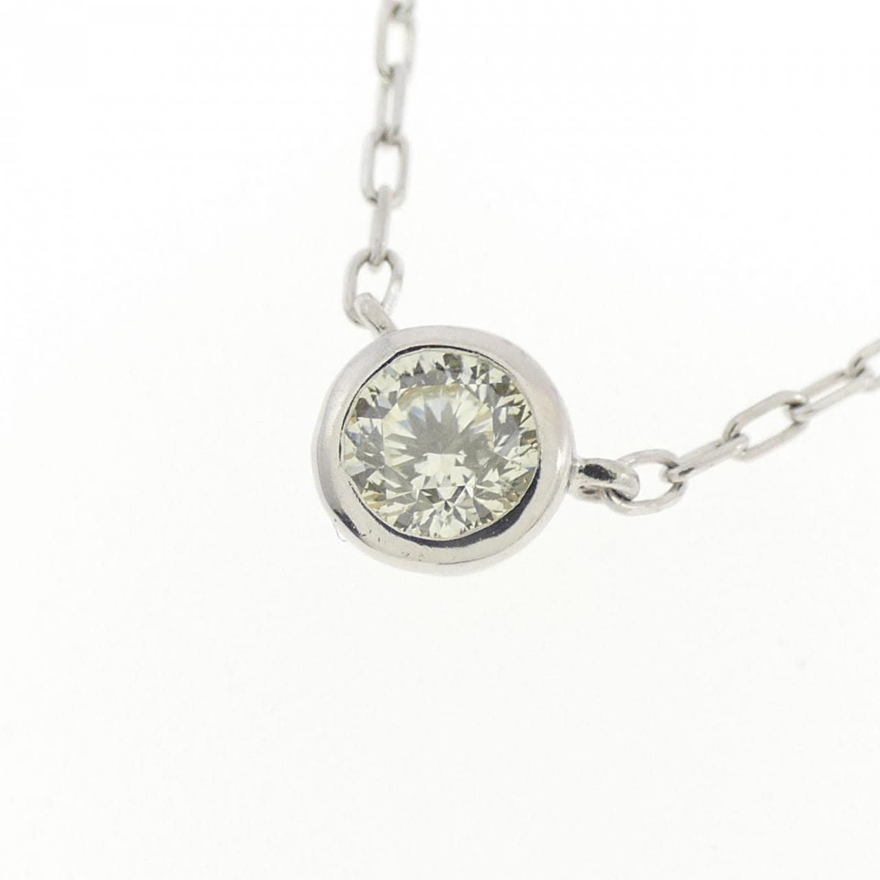 PT900/PT850 ダイヤモンド ネックレス 0.213CT