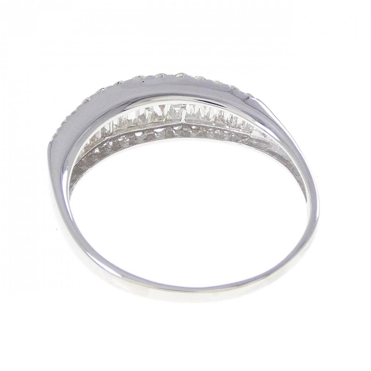 K18WG ダイヤモンド リング 1.00CT