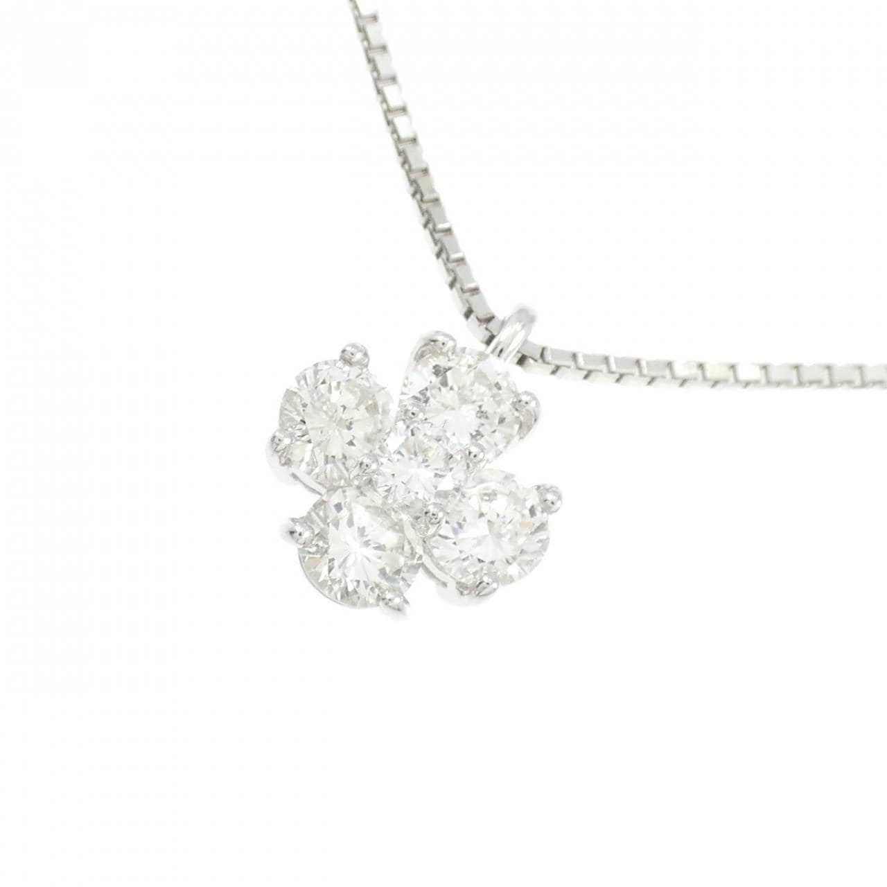 PT900/PT850 ダイヤモンド ネックレス 1.00CT