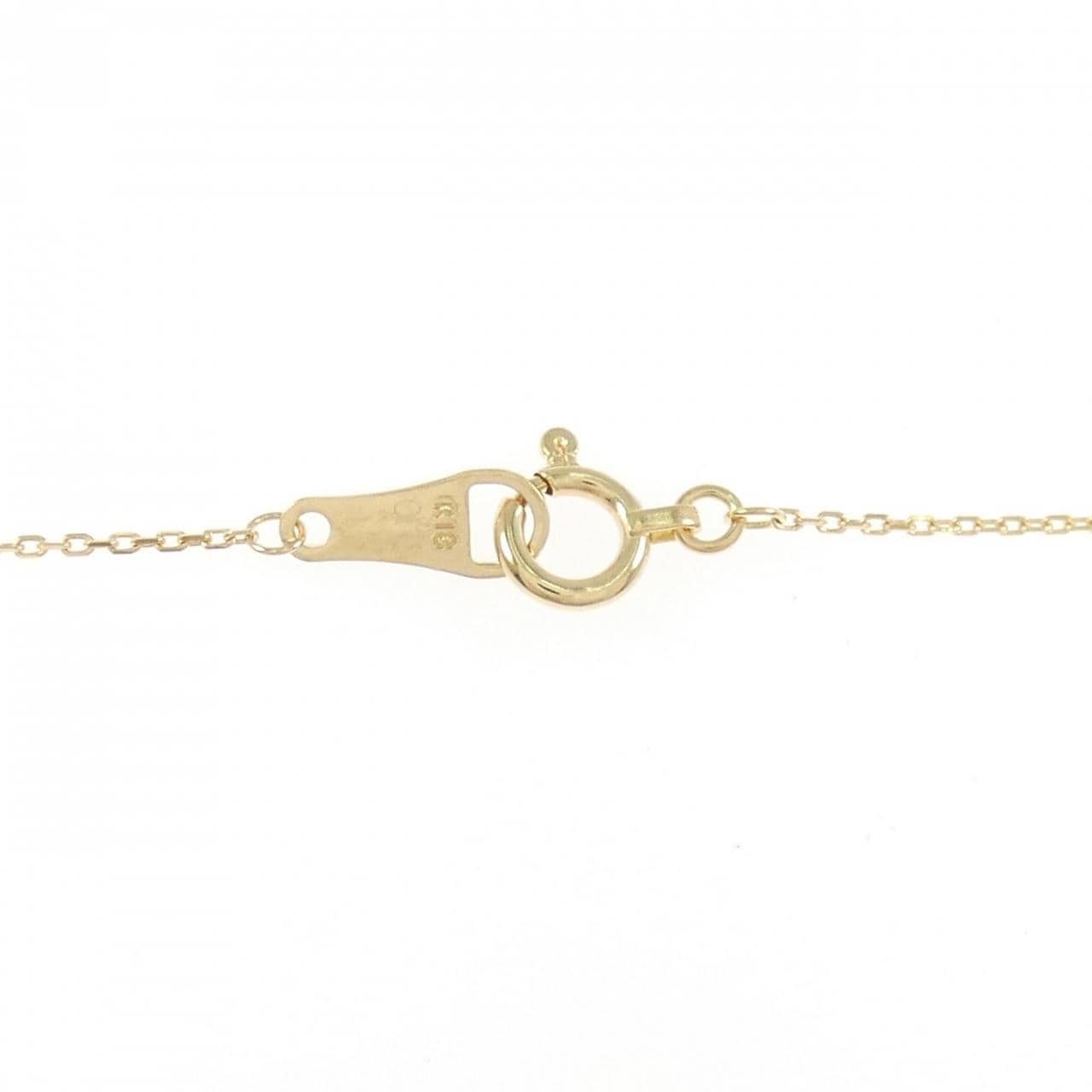 アガット ダイヤモンド ネックレス 0.11CT
