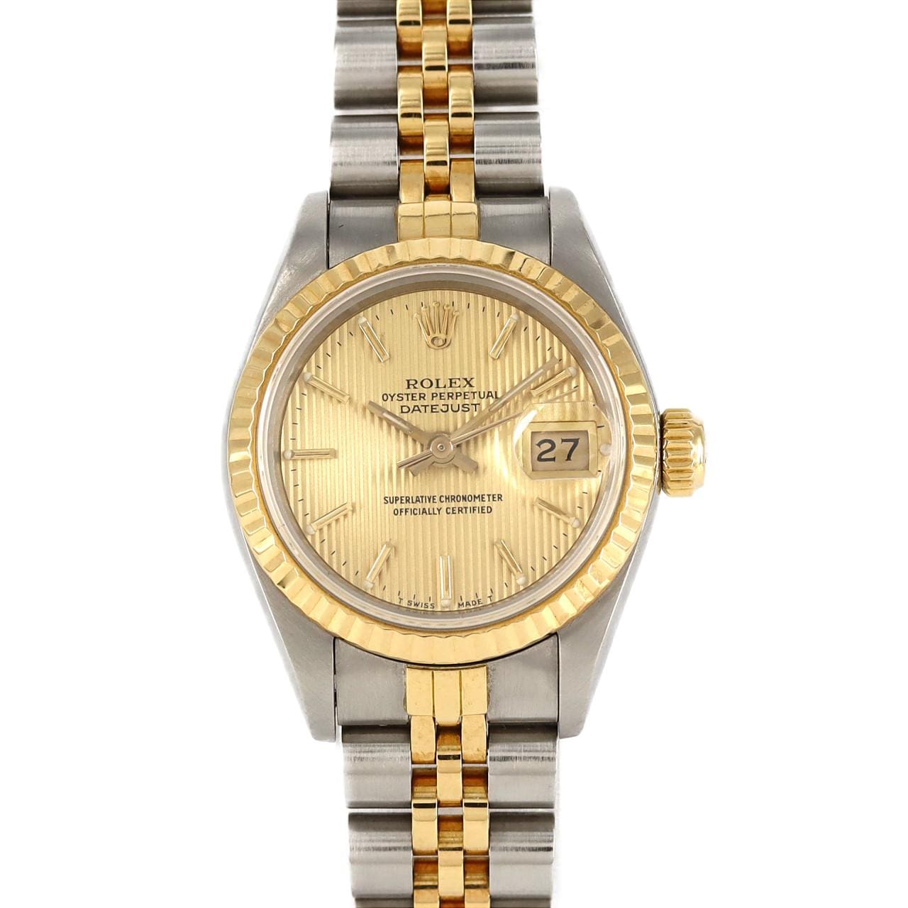 ROLEX Datejust 69173 SSxYG Automatic E number