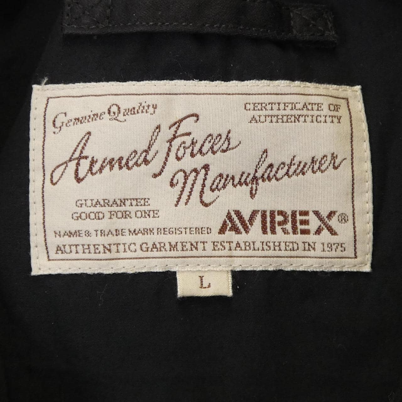 アヴィレックス AVIREX 6122081 ジャケット