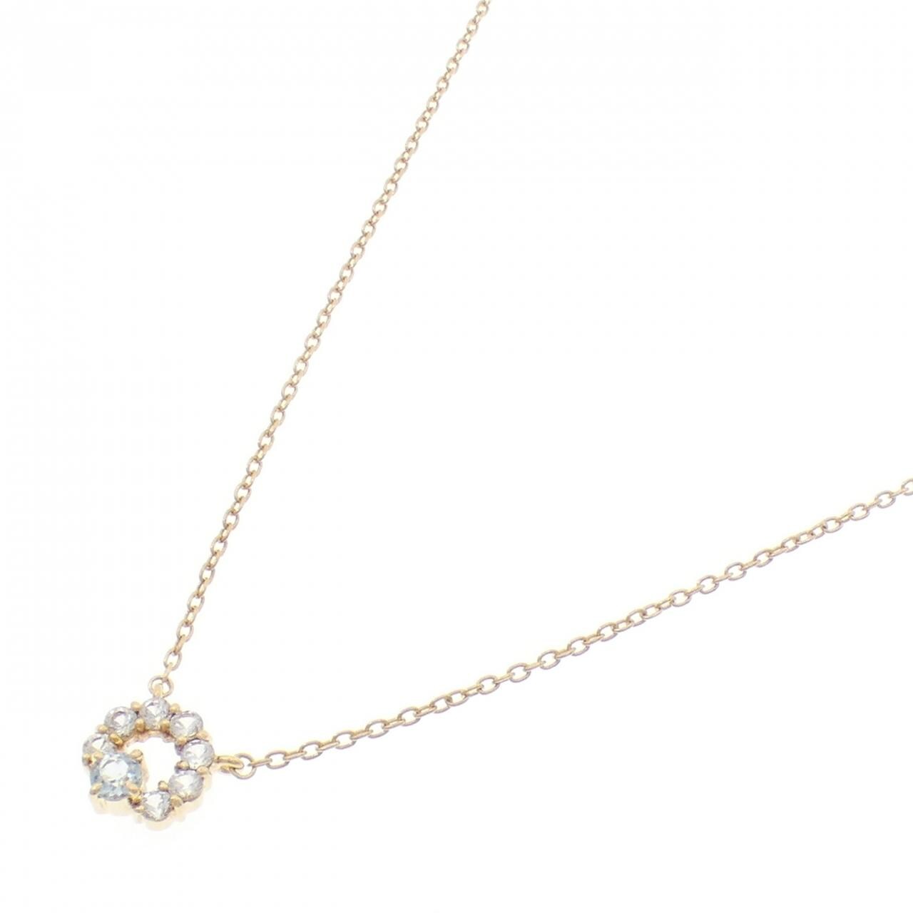 ヴァンドーム アクアマリン ネックレス