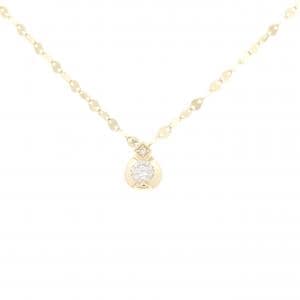 K18YG ダイヤモンド ネックレス 0.10CT